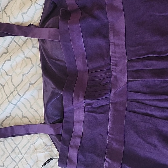 Sue Wong purple silk cocktail dress - Picture 6 of 8